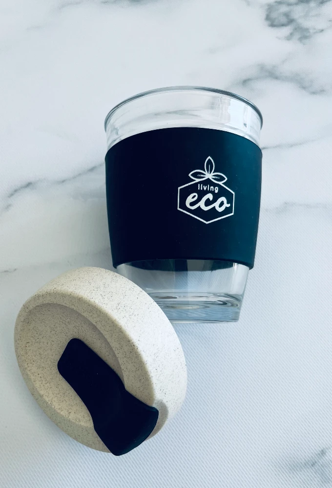 Black Glass Eco Mug One